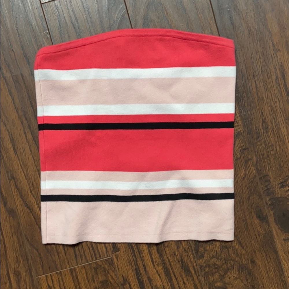 Strapless tank